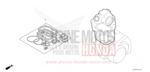 TROUSSE DE JOINT A CRF125FS de 2025